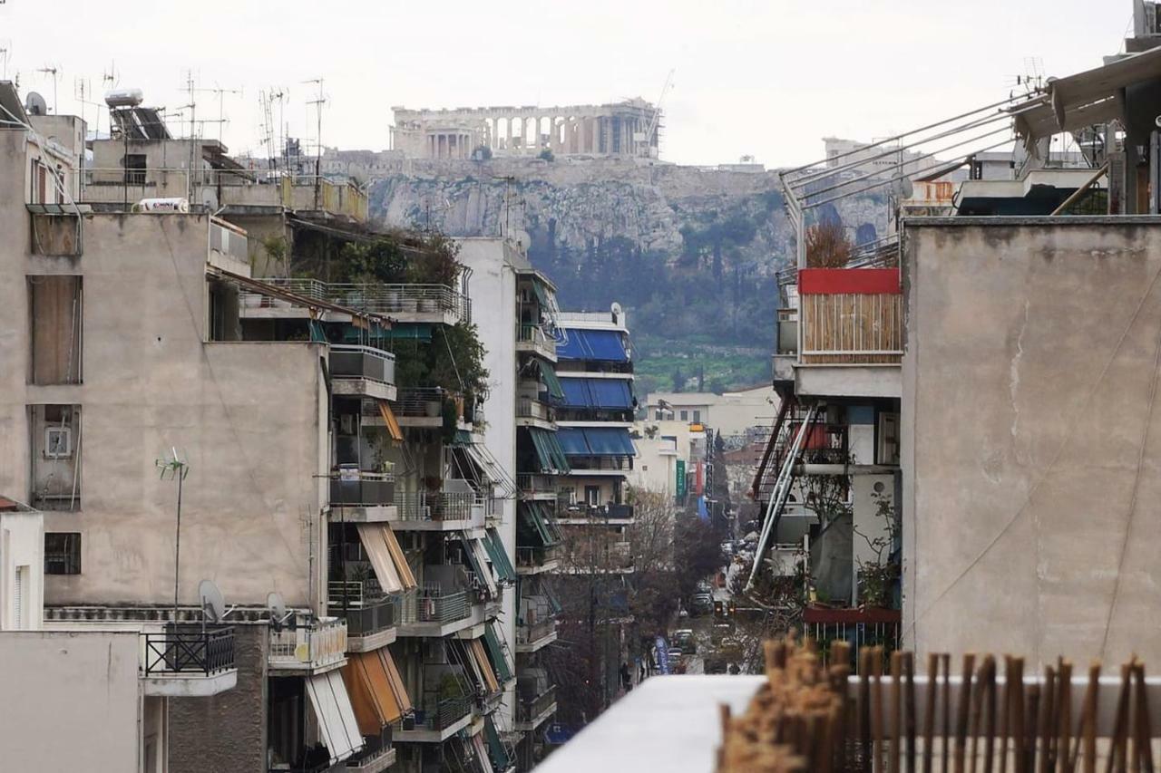 Comfy Apartment With Acropolis View Athens Ngoại thất bức ảnh